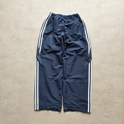 Vintage Adidas 3 Stripe Ankle Zip Track Pants - S