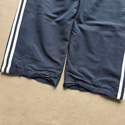 Vintage Adidas 3 Stripe Ankle Zip Track Pants - S