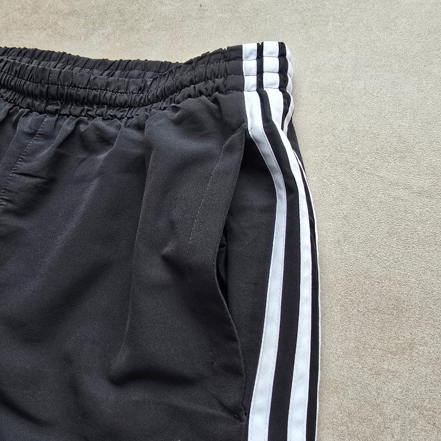 Vintage Adidas 3 Stripe Ankle Zip Track Pants - S