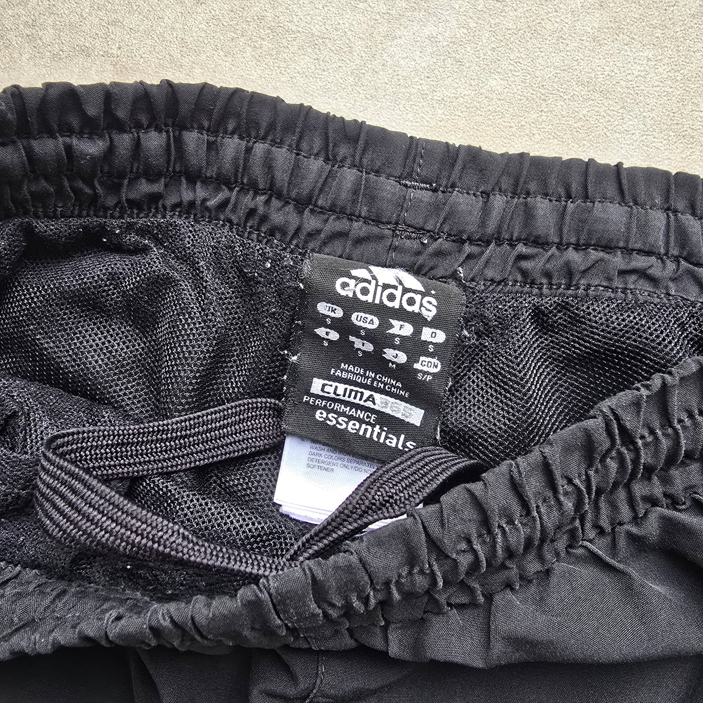 Vintage Adidas 3 Stripe Ankle Zip Track Pants - S
