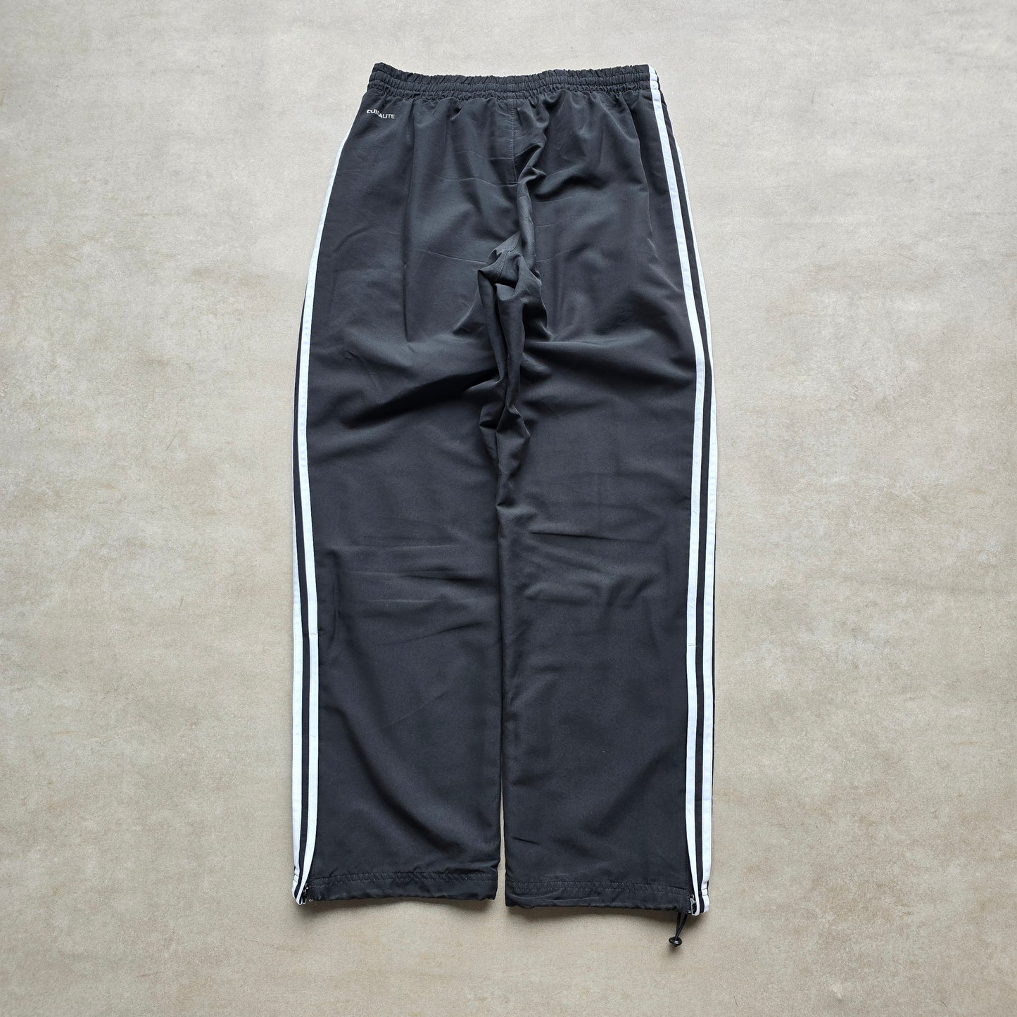 Vintage Adidas 3 Stripe Ankle Zip Track Pants - S