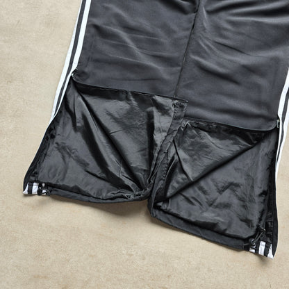 Vintage Adidas 3 Stripe Ankle Zip Track Pants - S