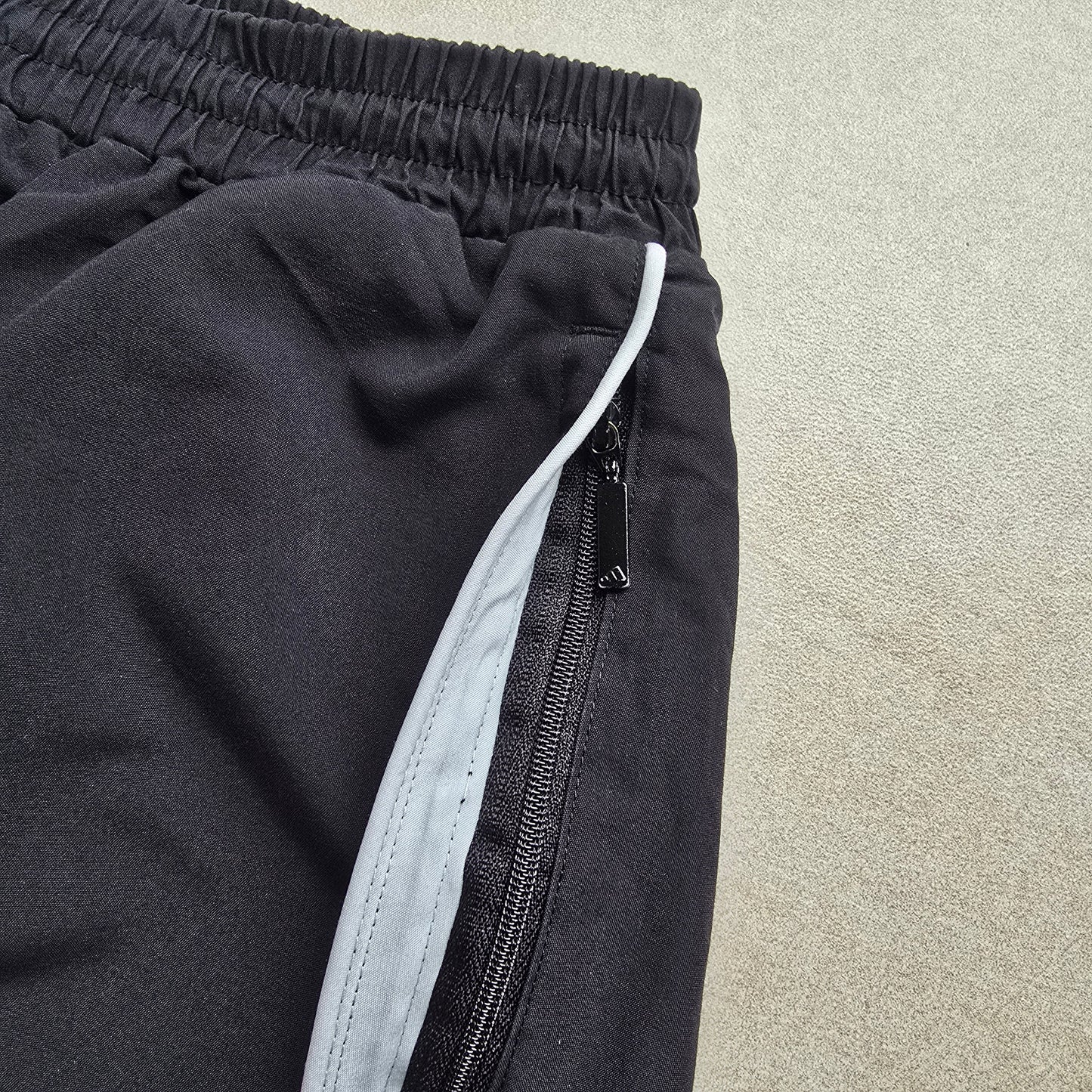 Vintage Adidas 3 Stripe Ankle Zip Track Pants - S