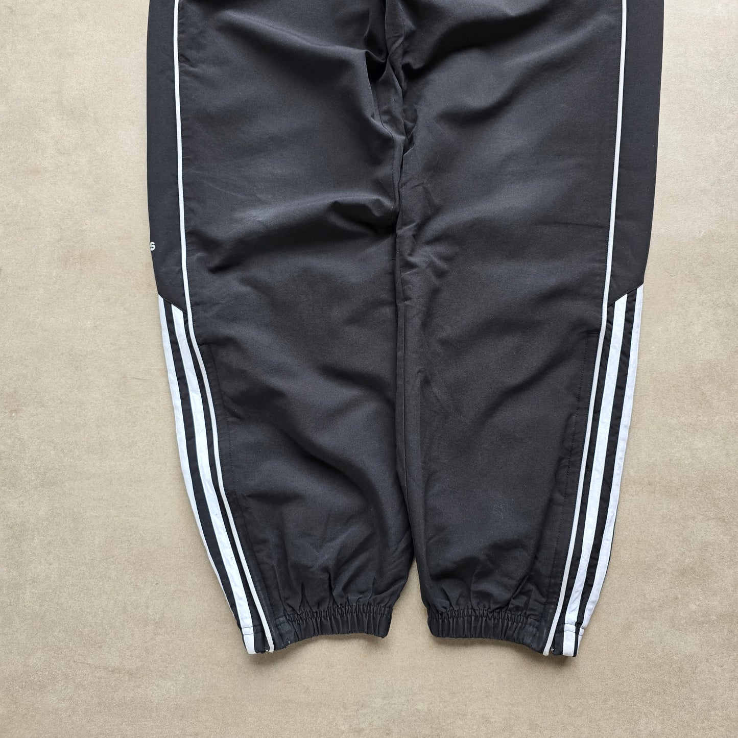 Vintage Adidas 3 Stripe Ankle Zip Track Pants - S