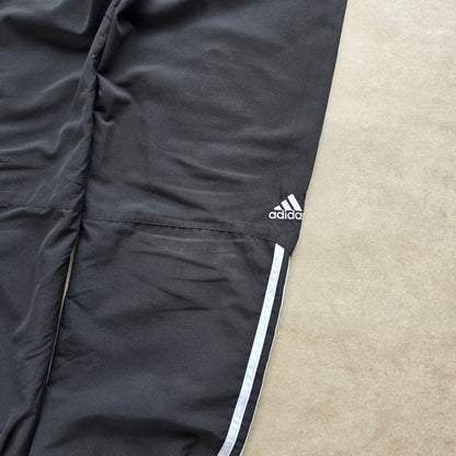 Vintage Adidas 3 Stripe Ankle Zip Track Pants - S