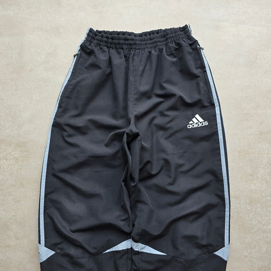 Vintage Adidas 3 Stripe Ankle Zip Track Pants - M/L
