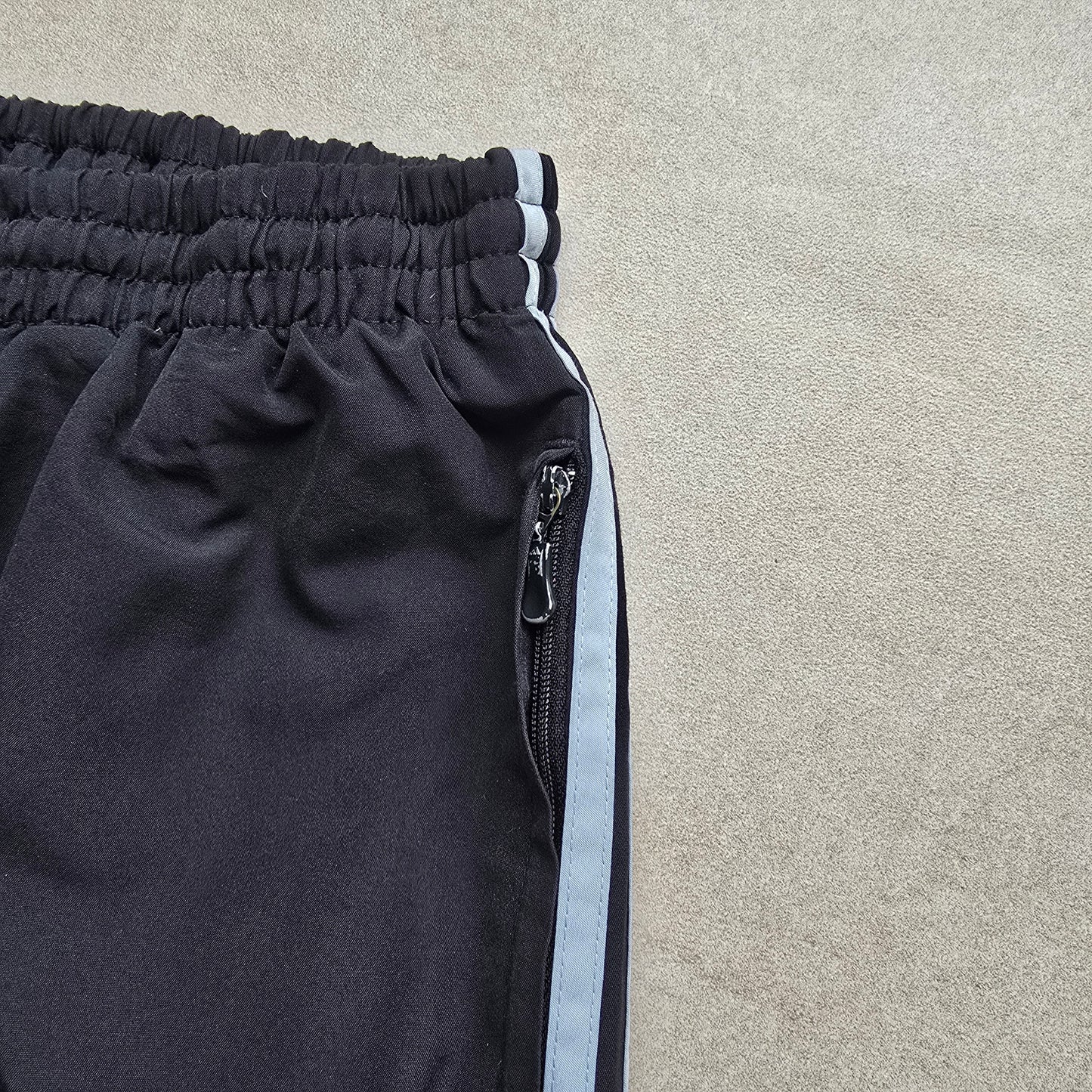 Vintage Adidas 3 Stripe Ankle Zip Track Pants - M/L