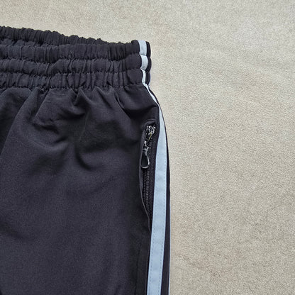 Vintage Adidas 3 Stripe Ankle Zip Track Pants - M/L
