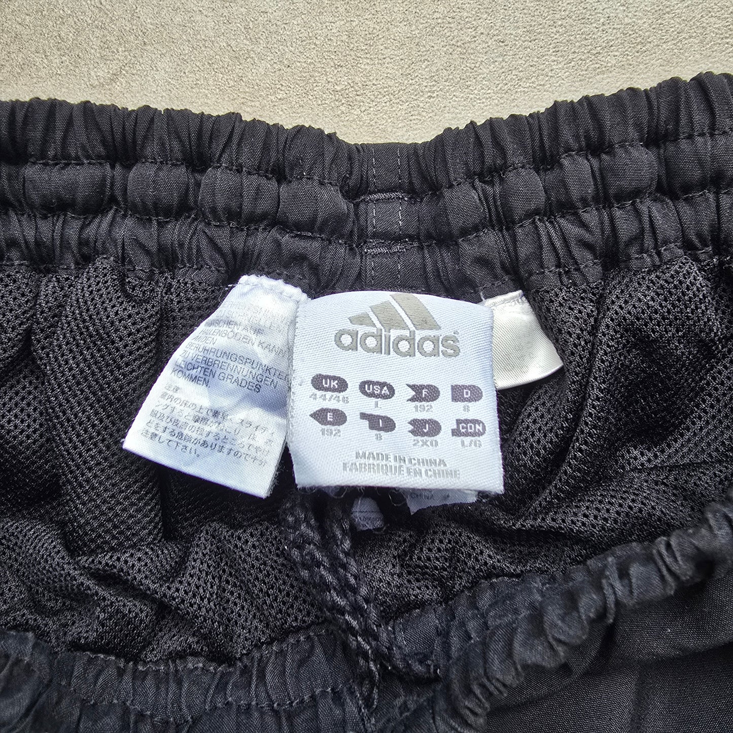 Vintage Adidas 3 Stripe Ankle Zip Track Pants - M/L