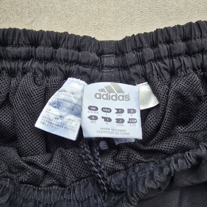 Vintage Adidas 3 Stripe Ankle Zip Track Pants - M/L