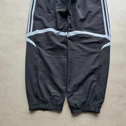 Vintage Adidas 3 Stripe Ankle Zip Track Pants - M/L