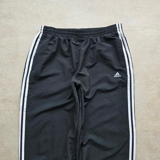 Vintage Adidas 3 Stripe Ankle Zip Track Pants - XL
