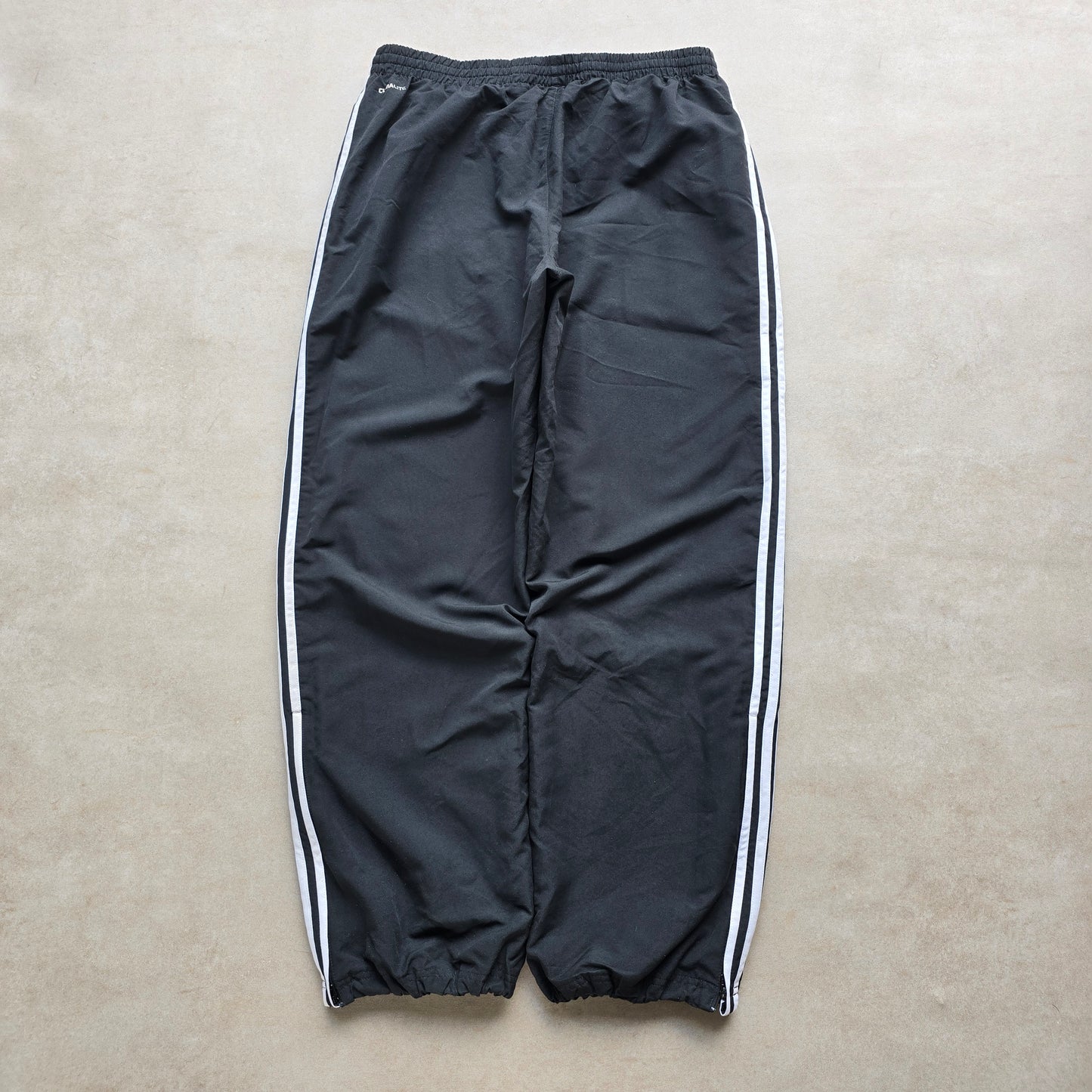 Vintage Adidas 3 Stripe Ankle Zip Track Pants - XL