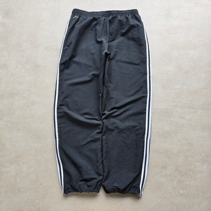 Vintage Adidas 3 Stripe Ankle Zip Track Pants - XL