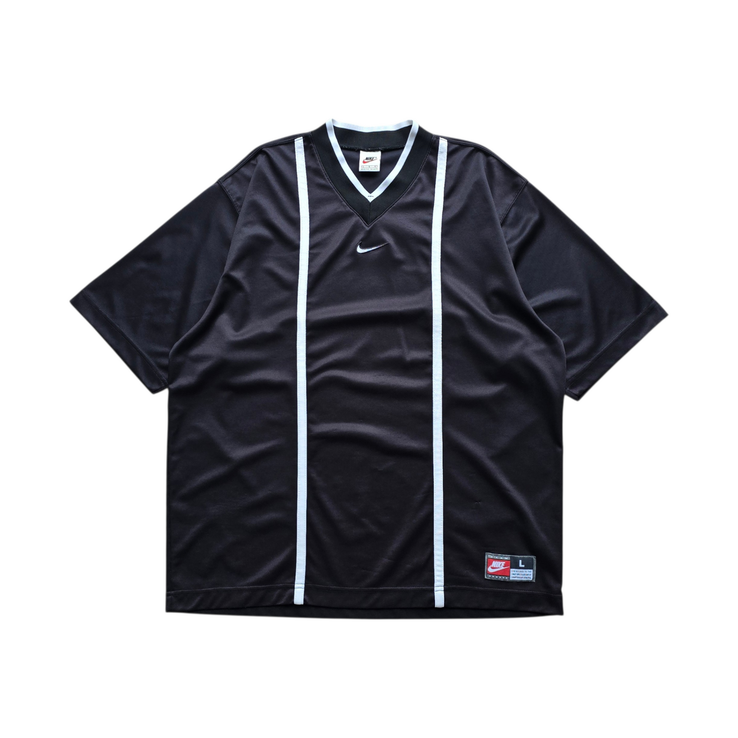 Vintage 90's Nike Embroidered Swoosh Jersey - L/XL