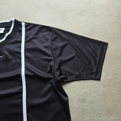 Vintage 90's Nike Embroidered Swoosh Jersey - L/XL