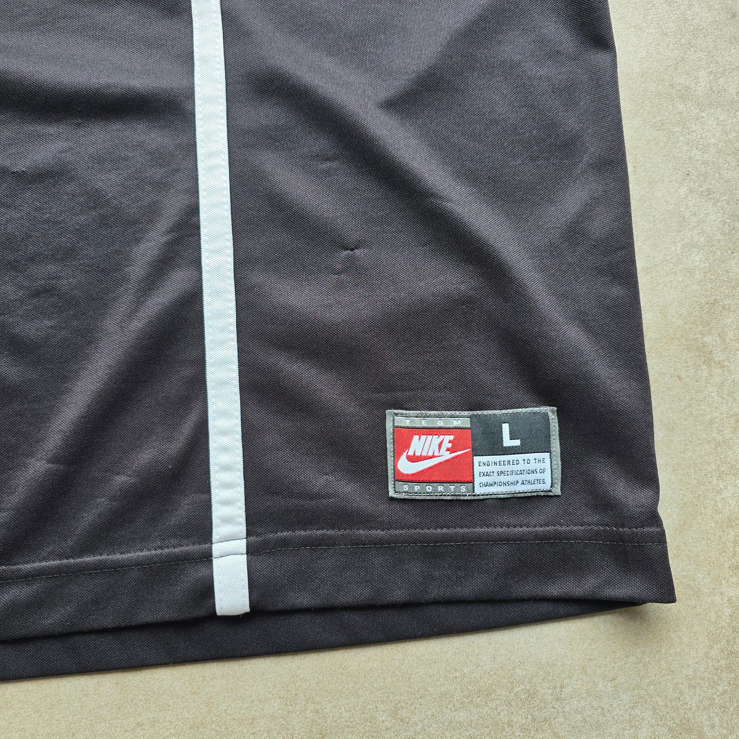 Vintage 90's Nike Embroidered Swoosh Jersey - L/XL