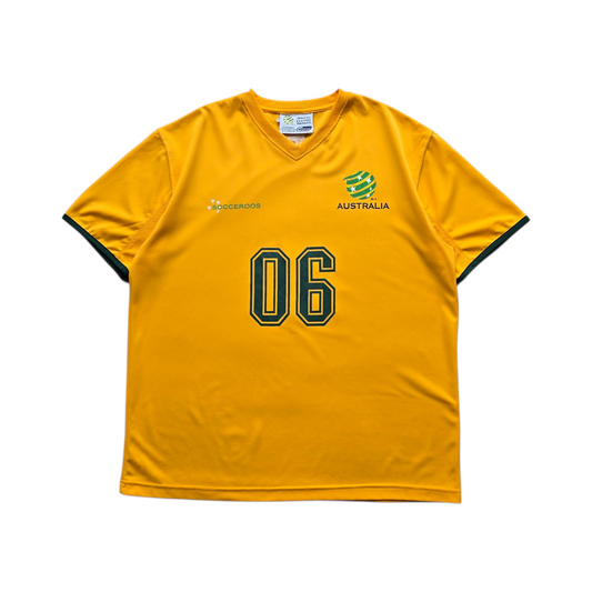 Vintage 2006 Australia Socceroos World Cup Supporter Jersey - L