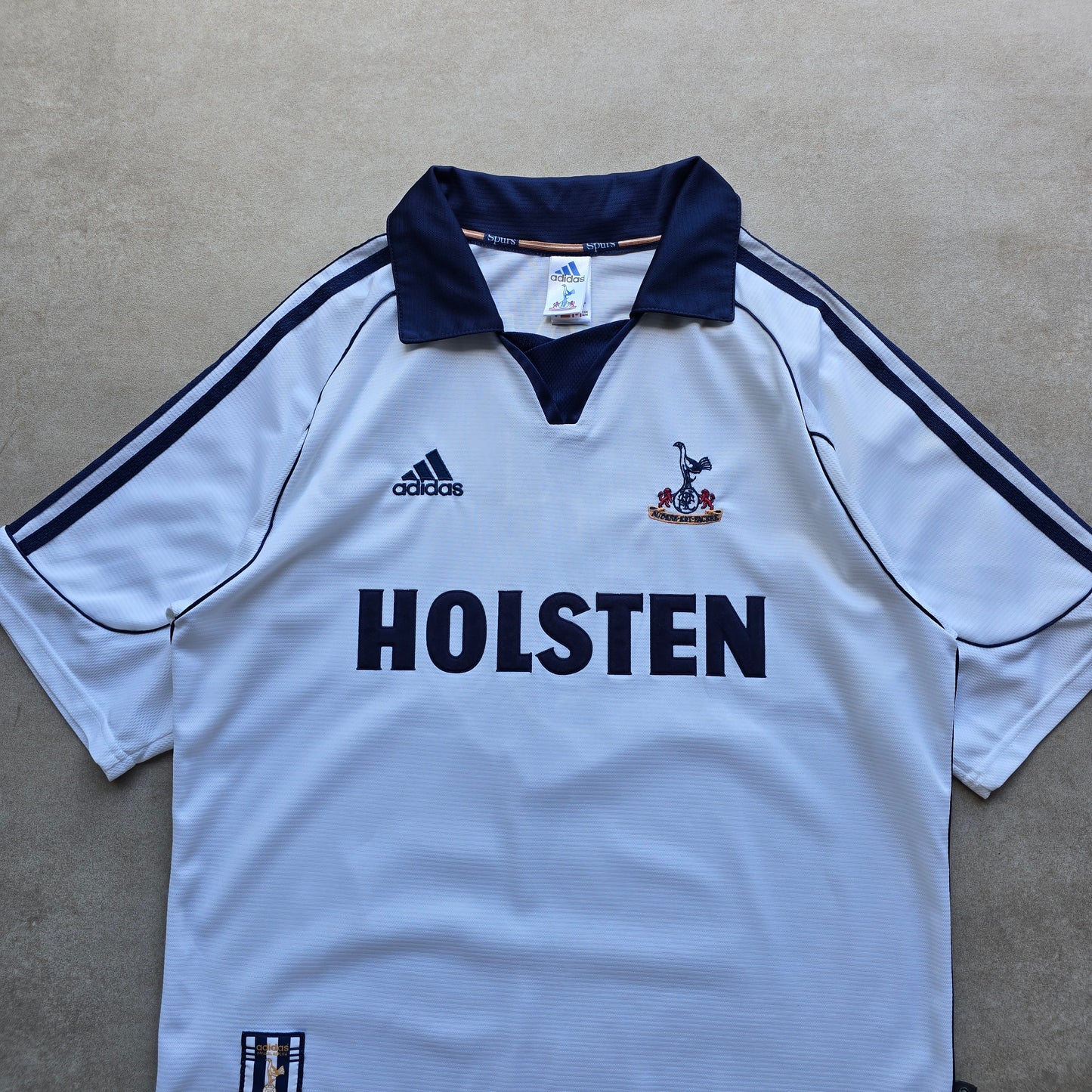 Vintage Adidas Tottenham Hotspur Sol #5 1999/01 Home Jersey - M