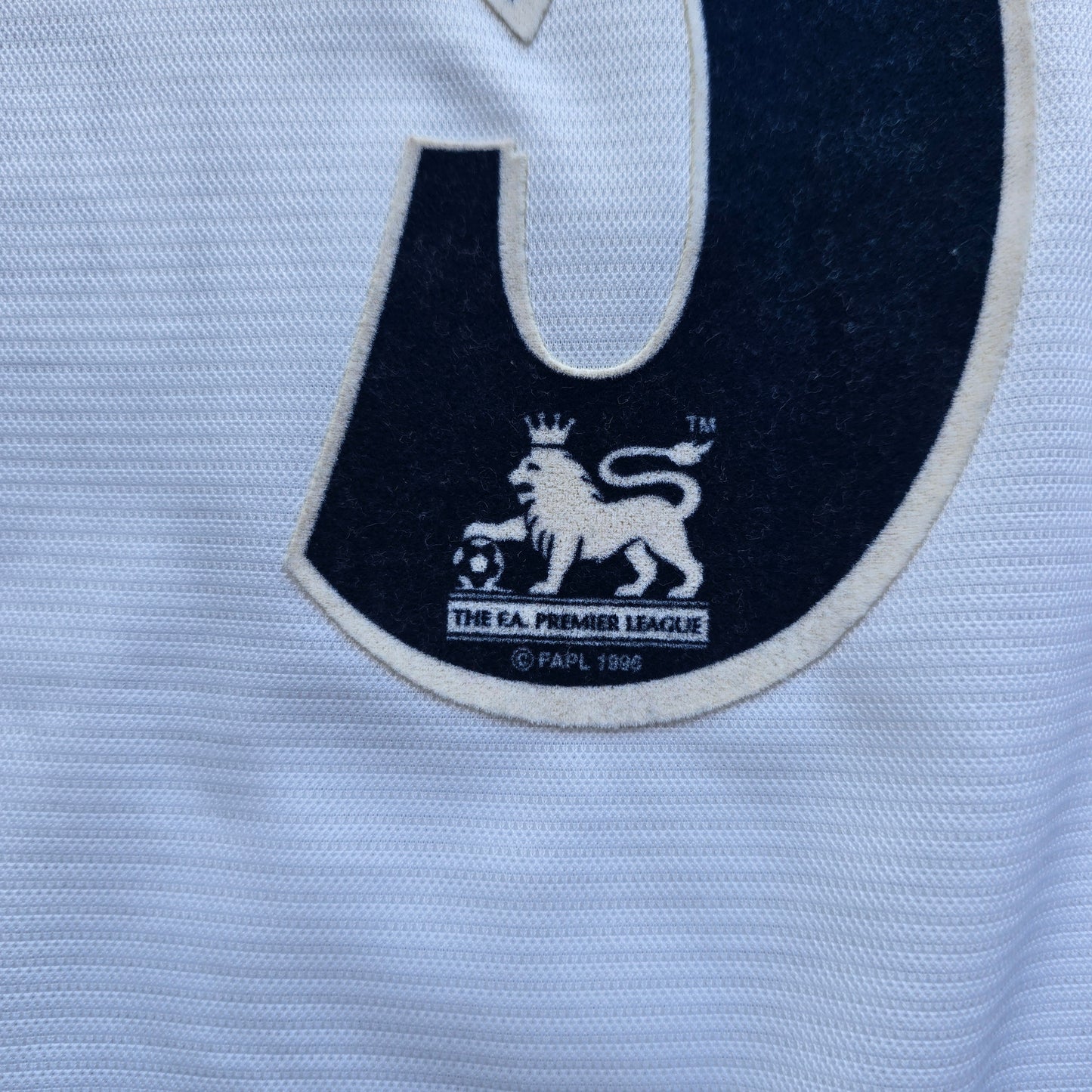 Vintage Adidas Tottenham Hotspur Sol #5 1999/01 Home Jersey - M