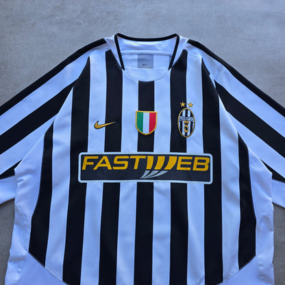 Vintage Nike Juventus Italy 2003/04 Del Piero #10 Home Jersey - XL