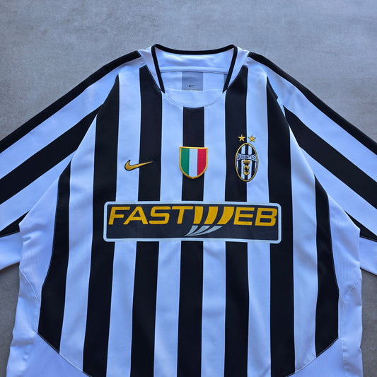 Vintage Nike Juventus Italy 2003/04 Del Piero #10 Home Jersey - XL