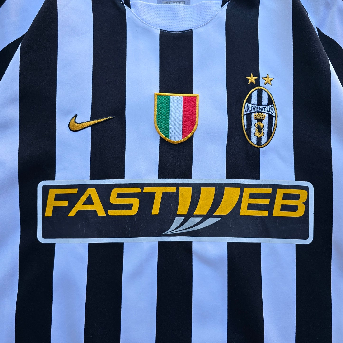 Vintage Nike Juventus Italy 2003/04 Del Piero #10 Home Jersey - XL