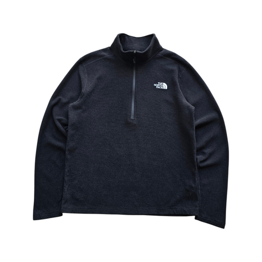 The North Face 1/4 Zip Waffle Fleece Jumper - M