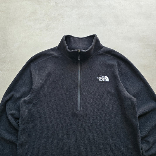 The North Face 1/4 Zip Waffle Fleece Jumper - M