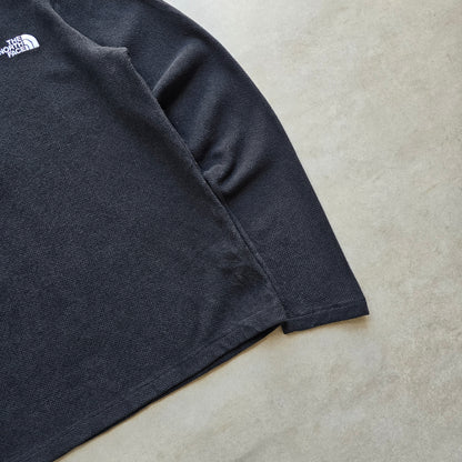 The North Face 1/4 Zip Waffle Fleece Jumper - M