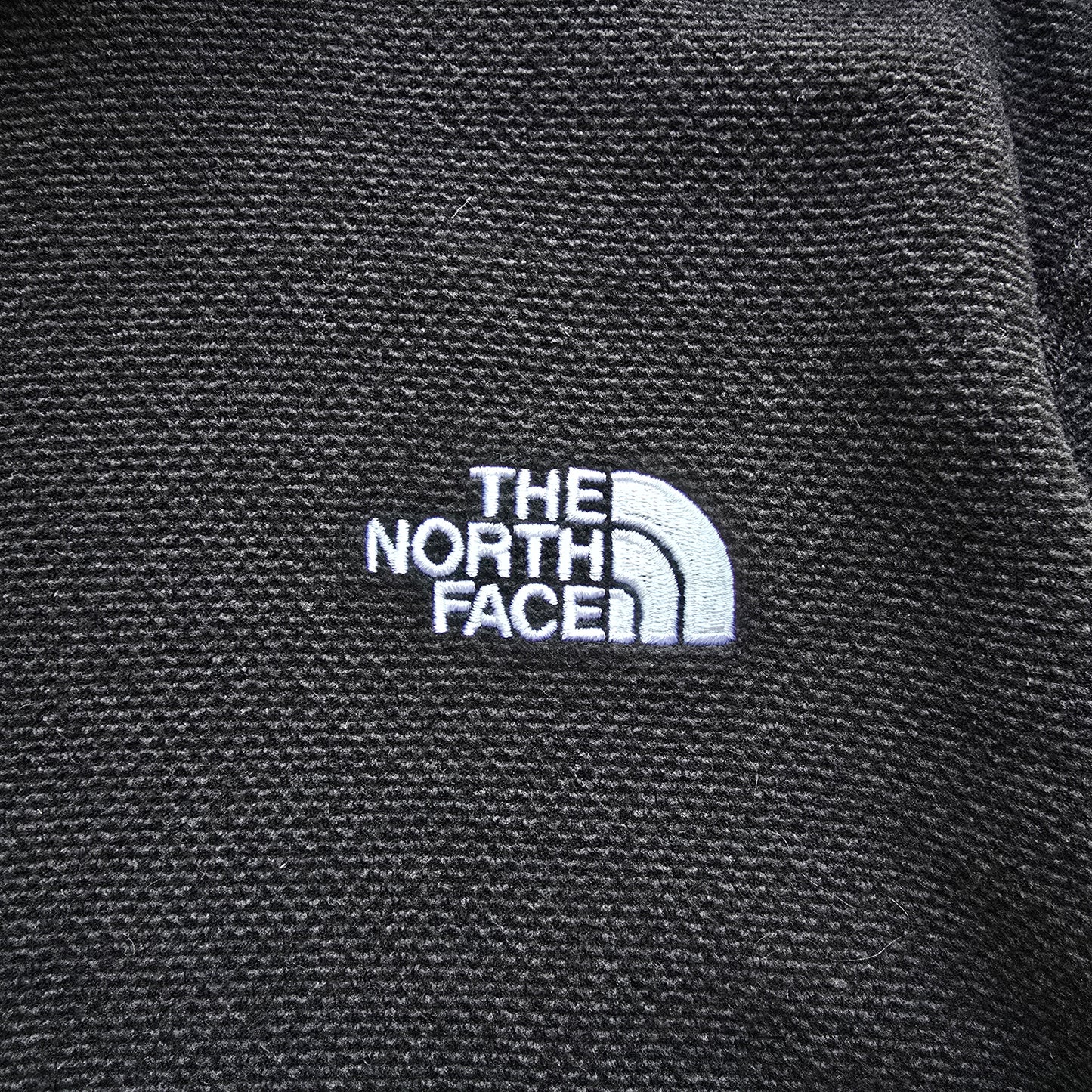 The North Face 1/4 Zip Waffle Fleece Jumper - M