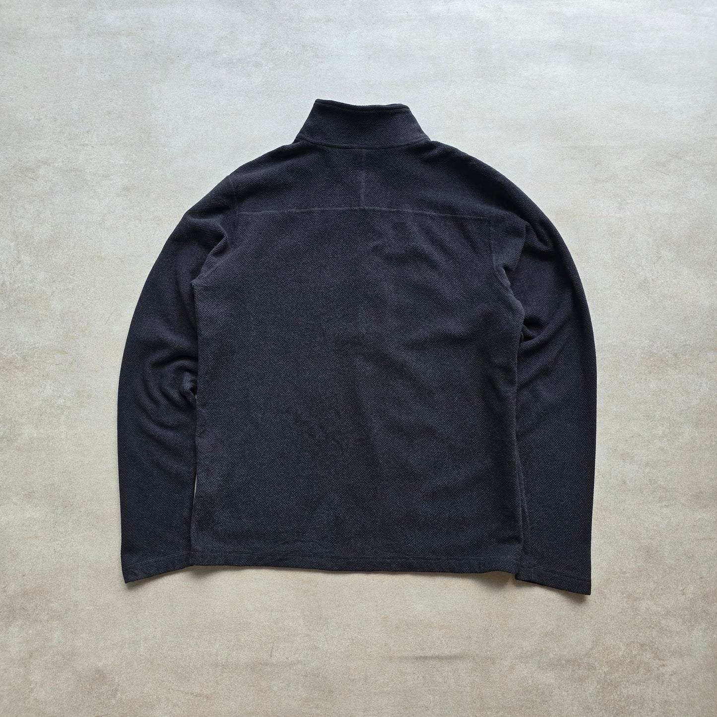 The North Face 1/4 Zip Waffle Fleece Jumper - M