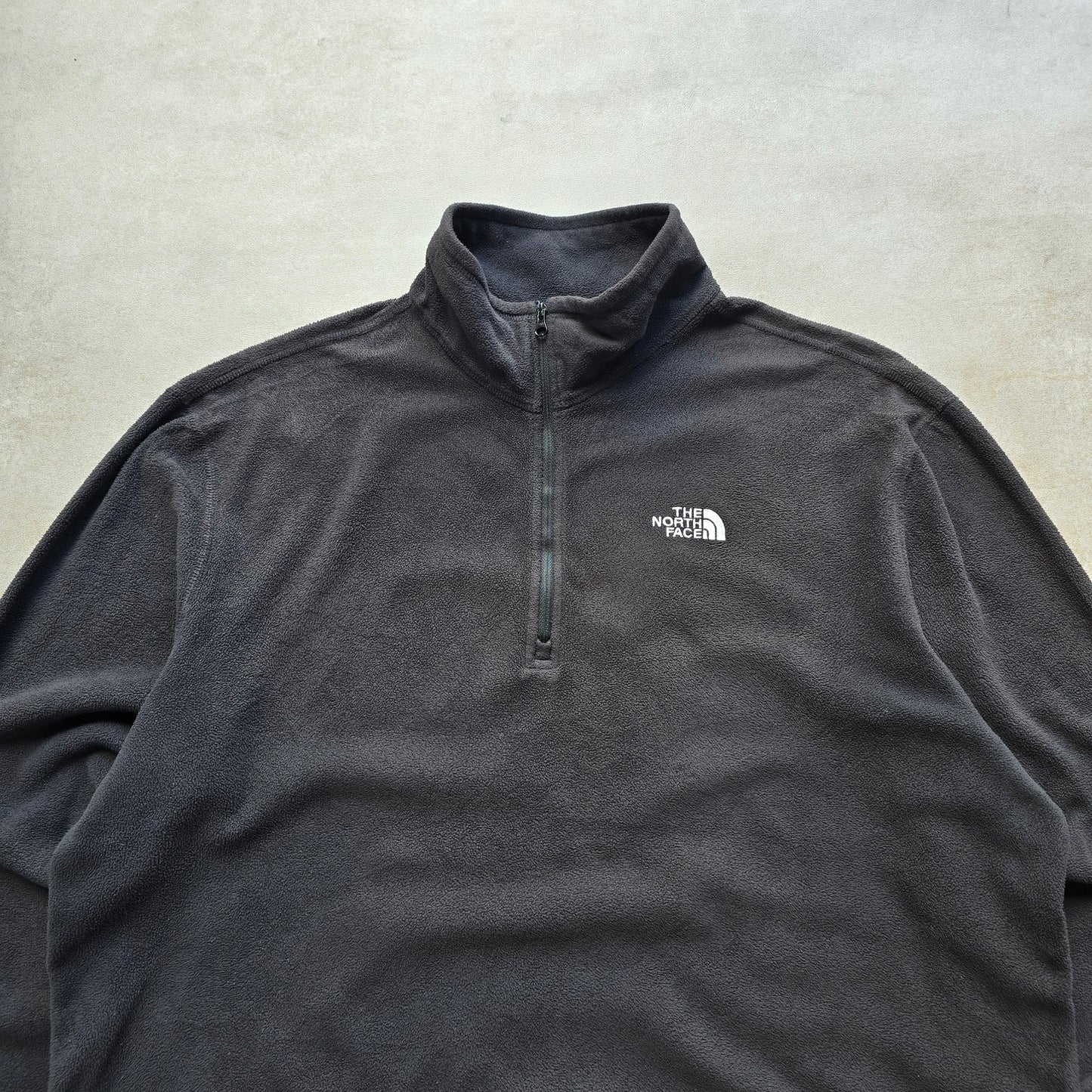 The North Face 1/4 Zip Lightweight Fleece Jumper - L