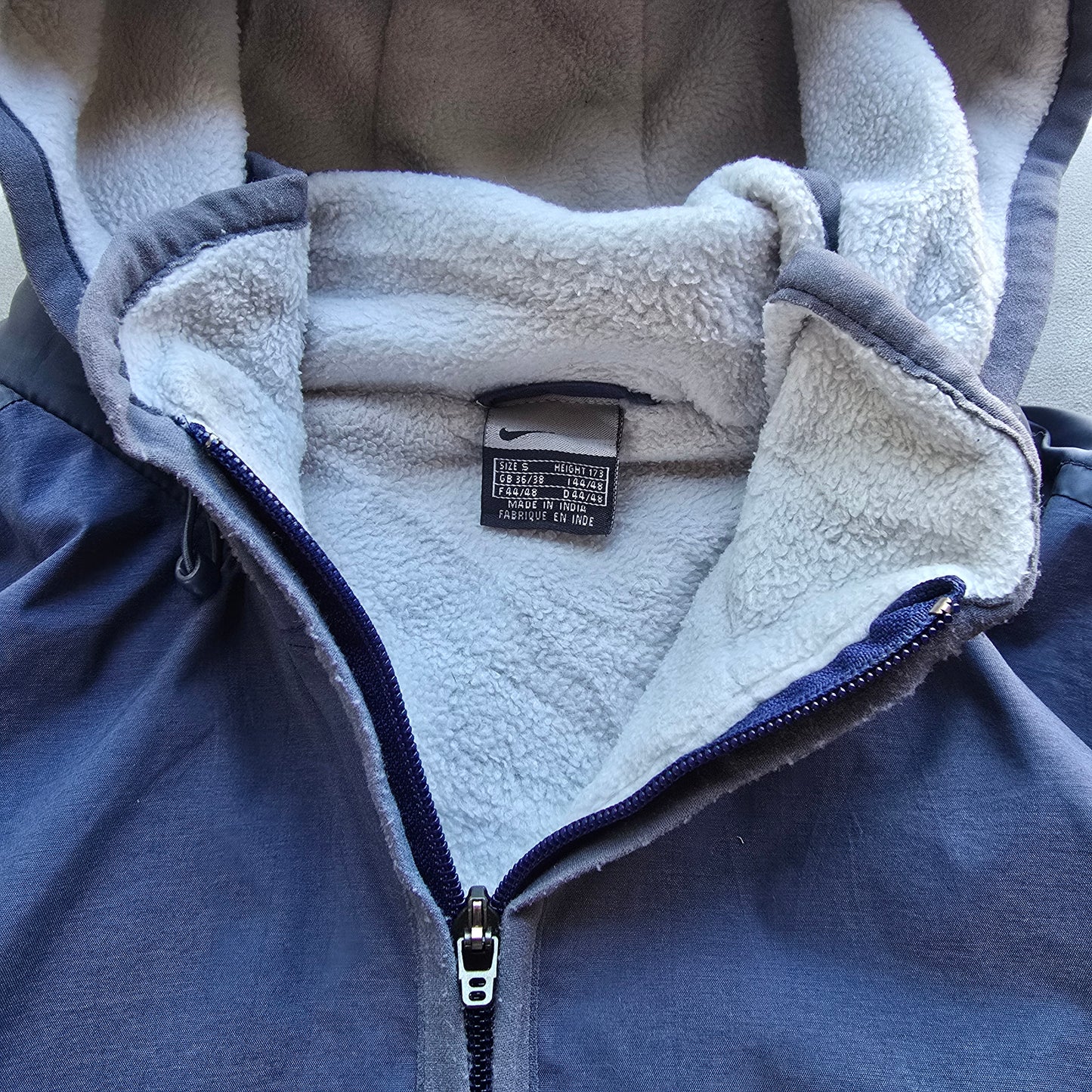 Vintage Nike Presto Fleece Lined Jacket - S