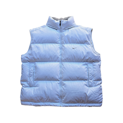 Vintage Nike Mini Swoosh Puffer Vest - XXL