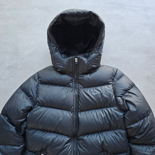Vintage Nike Mini Swoosh 550 Down Puffer Jacket - WMNS S