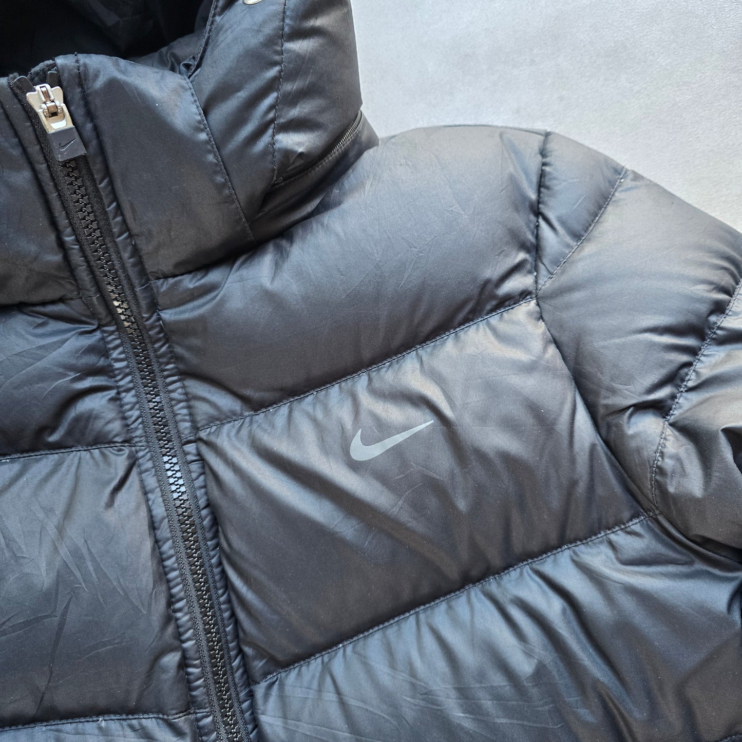 Vintage Nike Mini Swoosh 550 Down Puffer Jacket - WMNS S
