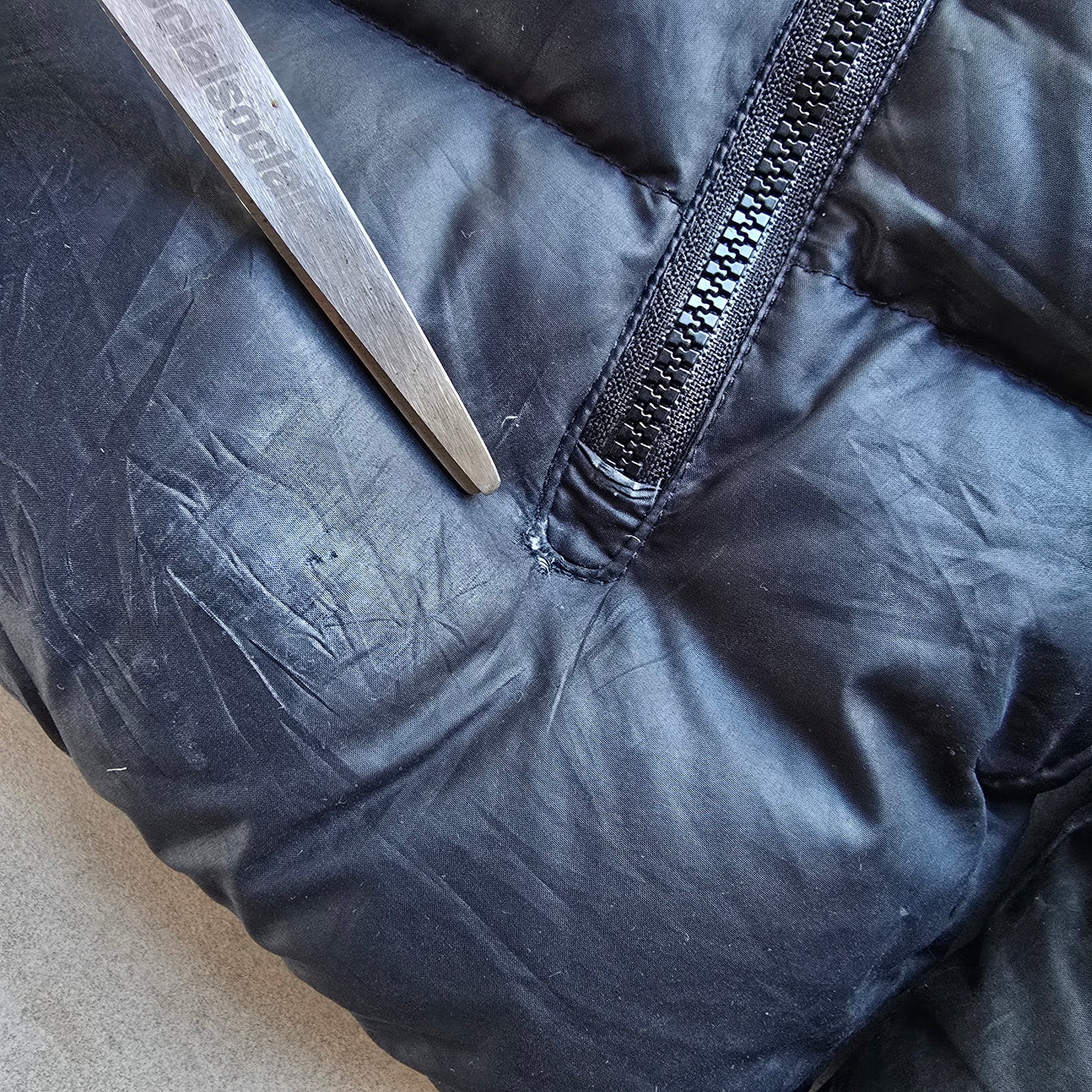 Vintage Nike Mini Swoosh 550 Down Puffer Jacket - WMNS S