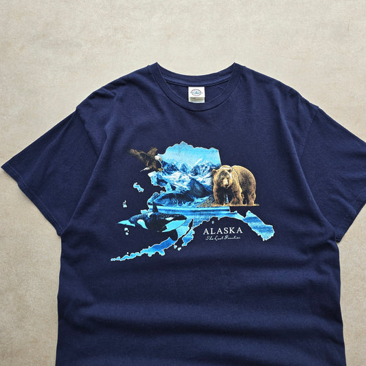 Vintage 2000's Alaska Tee - M