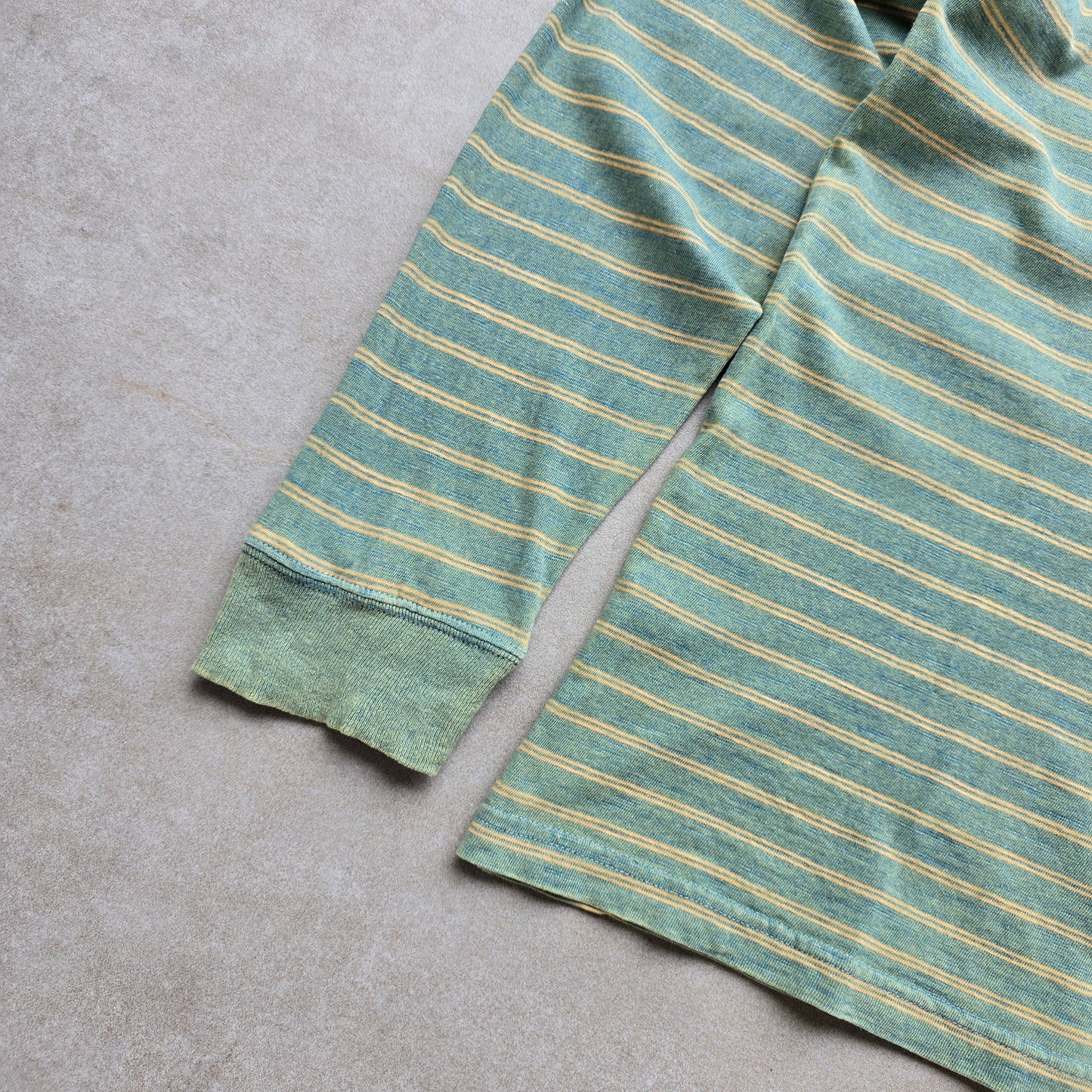 Beams Plus Striped Long Sleeve Pocket Tee - XL