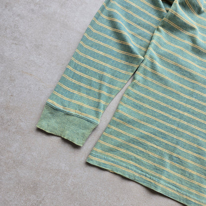 Beams Plus Striped Long Sleeve Pocket Tee - XL