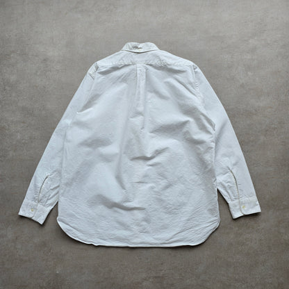 Beams Plus Oxford White Long Sleeve Button Up Shirt - L