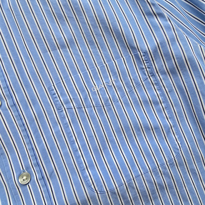 Gant Striped Long Sleeve Button Up Shirt - M