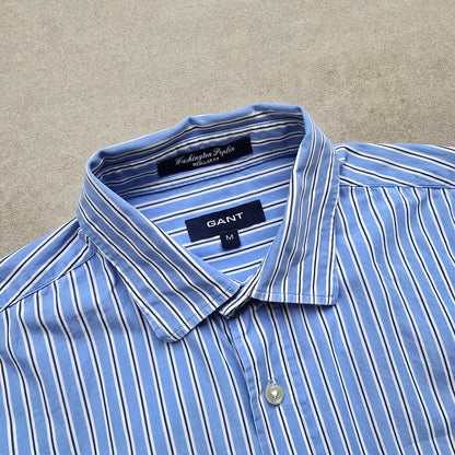 Gant Striped Long Sleeve Button Up Shirt - M