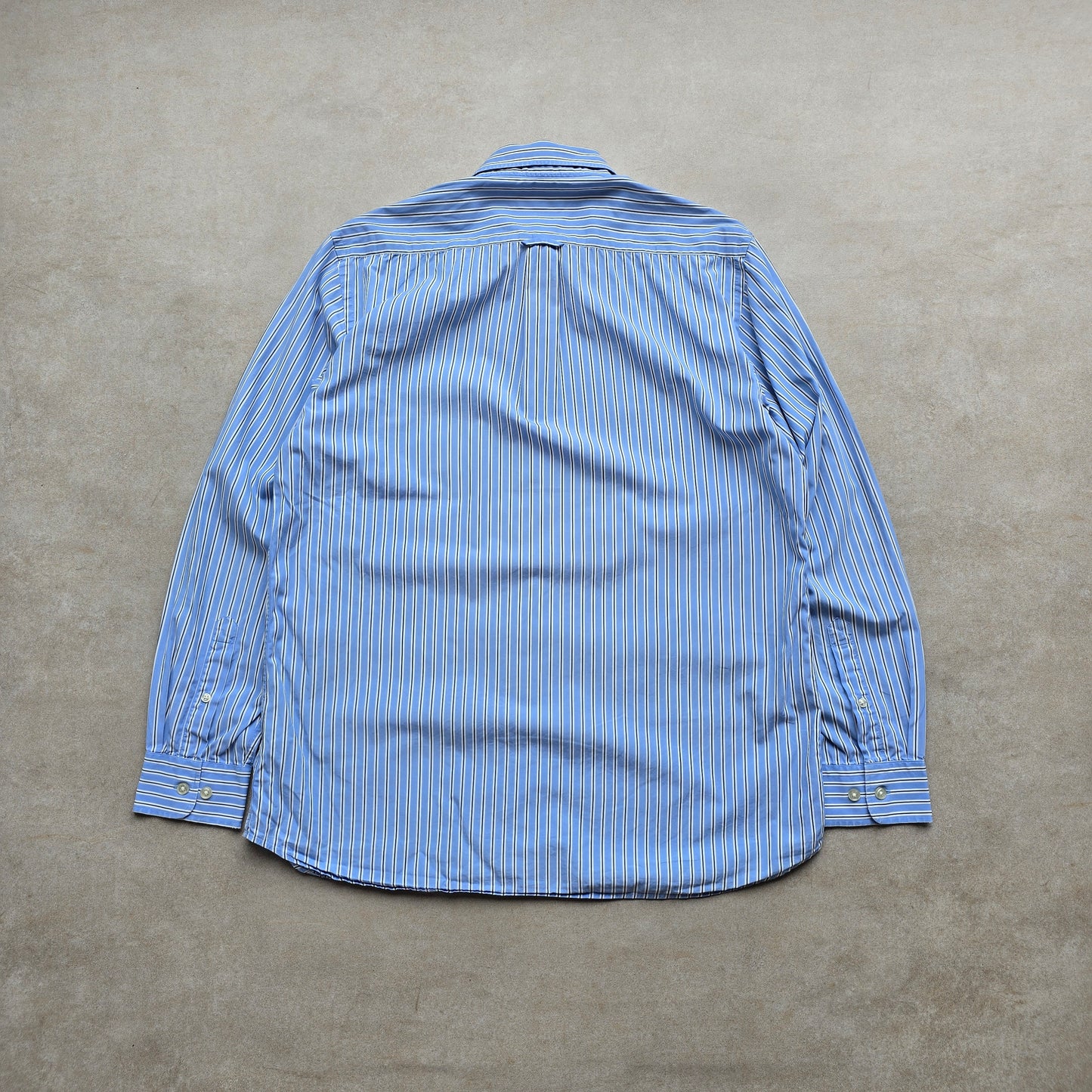 Gant Striped Long Sleeve Button Up Shirt - M