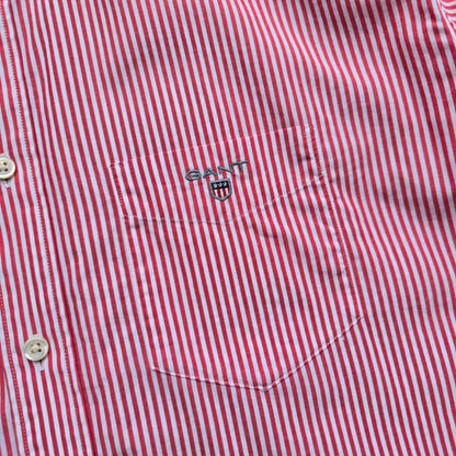 Gant Striped Long Sleeve Button Up Shirt - XXL