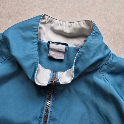 Vintage Nike Mini Swoosh Windbreaker Jacket - WMNS M
