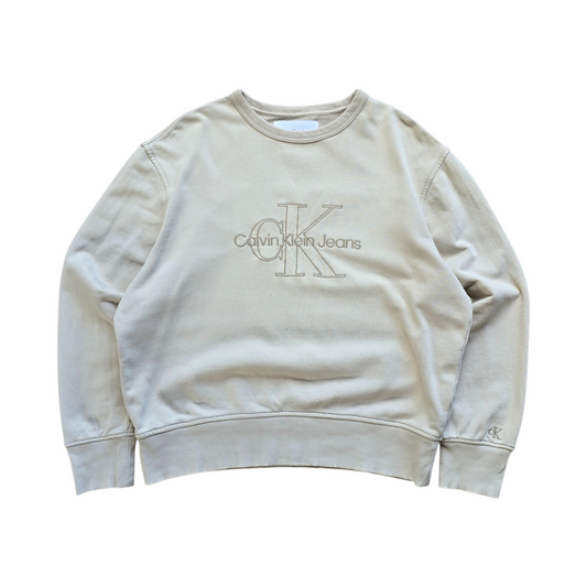Calvin Klein Embroidered Logo Sweatshirt - M