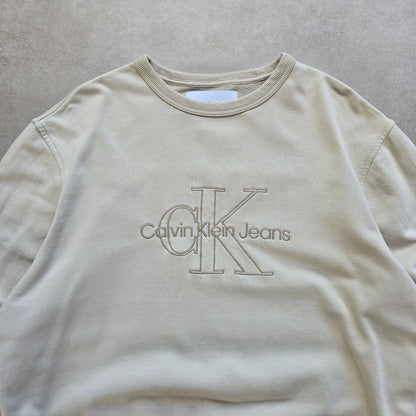 Calvin Klein Embroidered Logo Sweatshirt - M