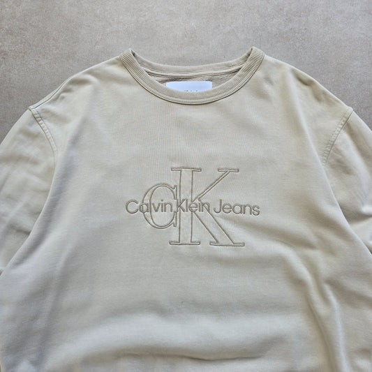 Calvin Klein Embroidered Logo Sweatshirt - M